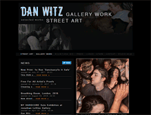 Tablet Screenshot of danwitz.com
